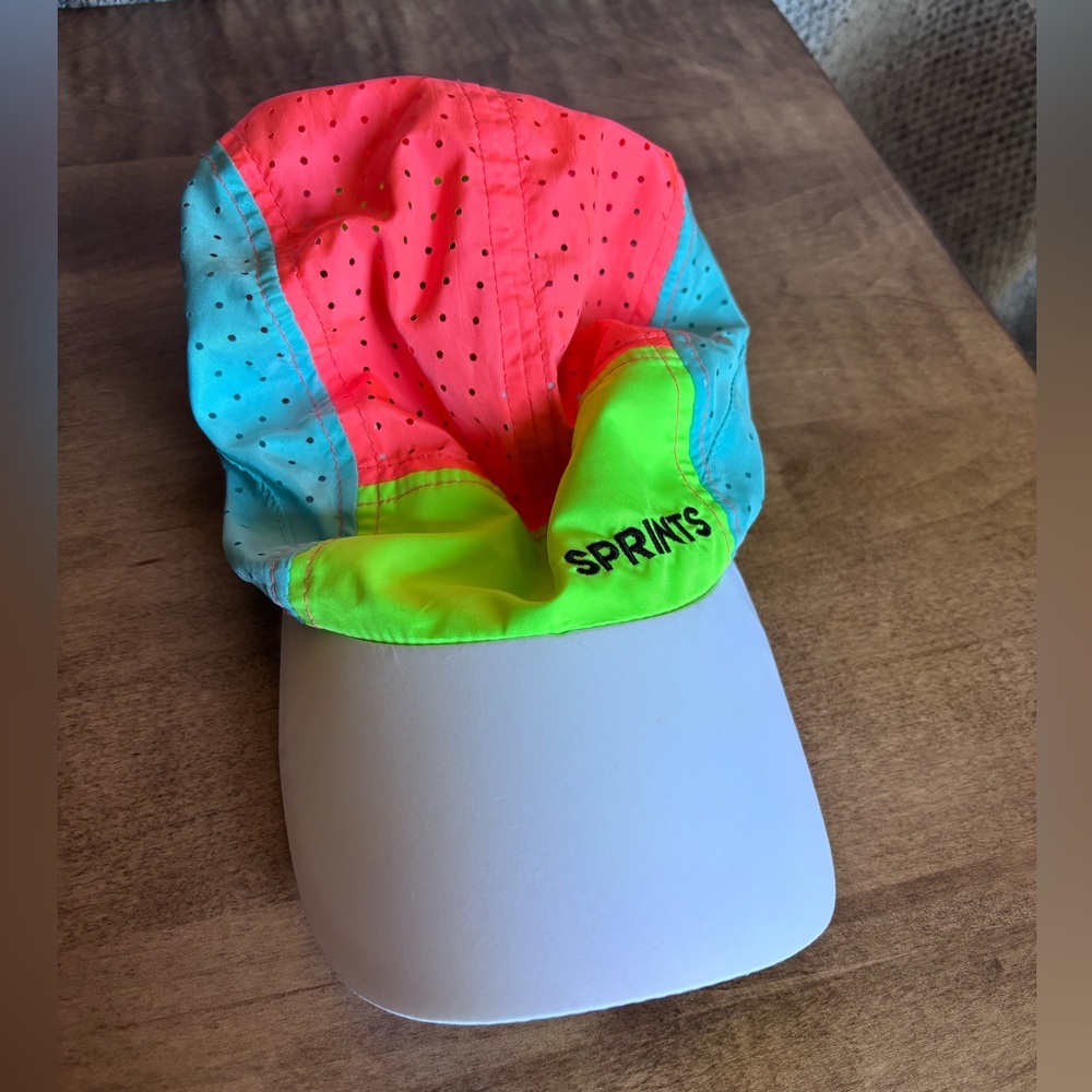 Sprints Neon Colorblock Running Hat